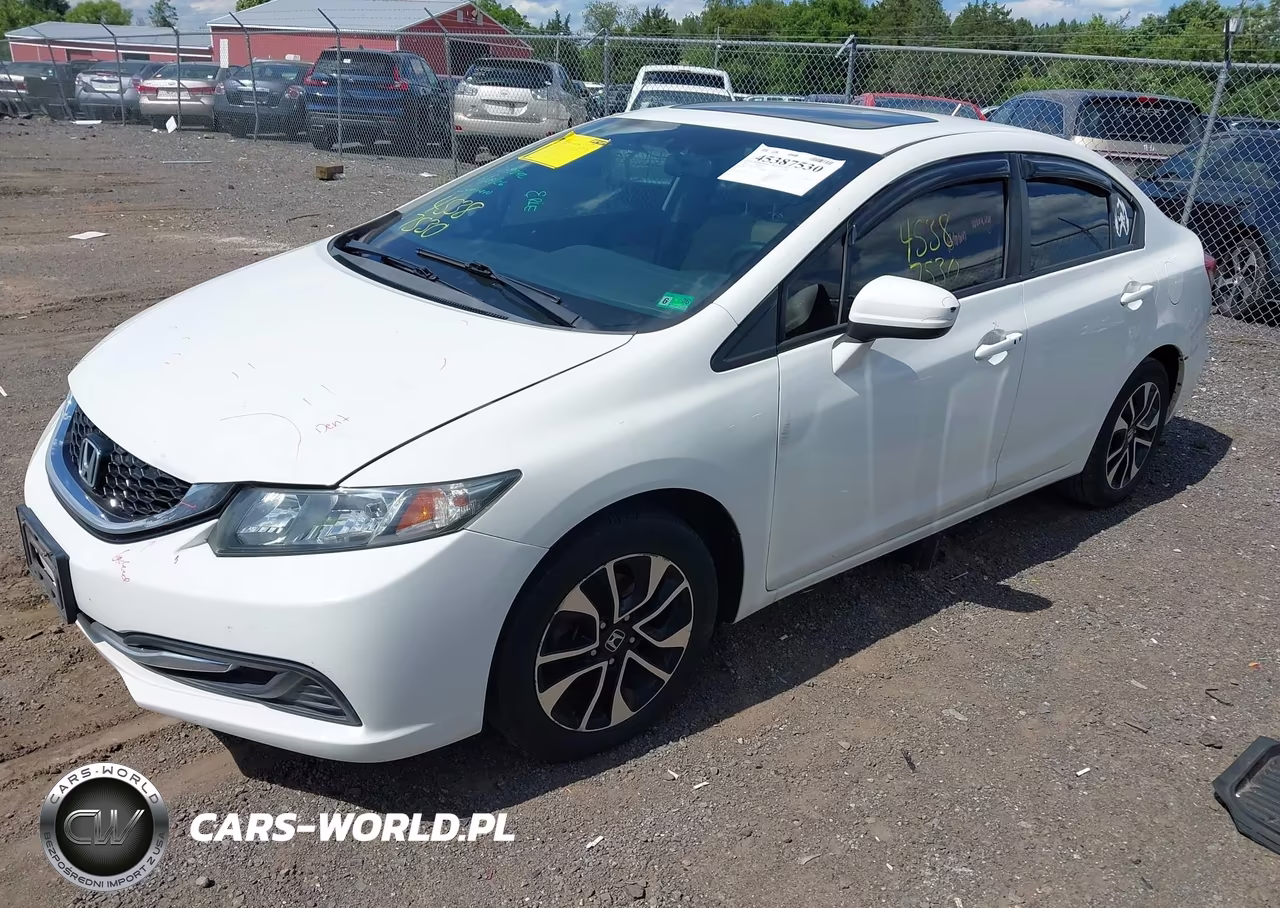 2014 Honda Civic Ex VIN:2HGFB2F86EH548540 - 2