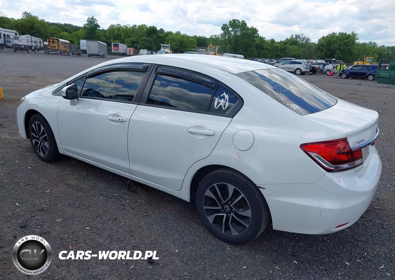 2014 Honda Civic Ex VIN:2HGFB2F86EH548540 - 3