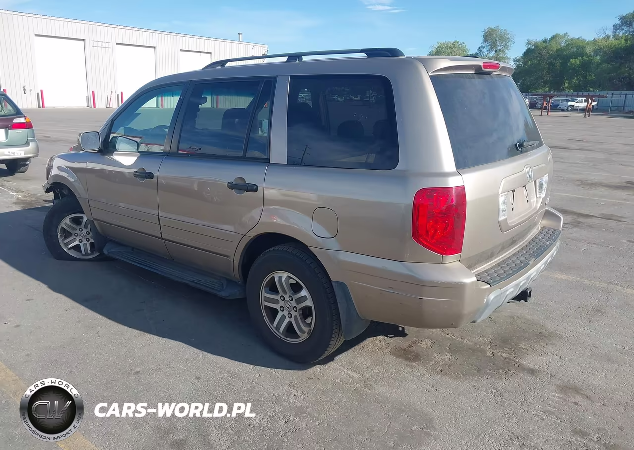 2004 Honda Pilot Ex-L VIN:2HKYF18534H542788 - 3