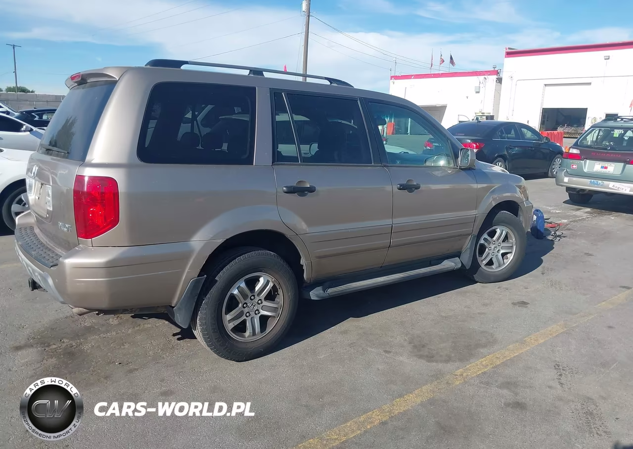 2004 Honda Pilot Ex-L VIN:2HKYF18534H542788 - 4
