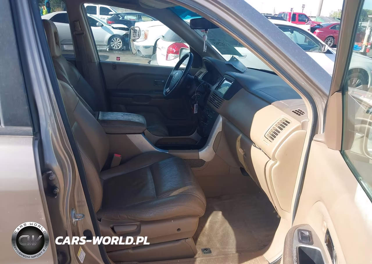 2004 Honda Pilot Ex-L VIN:2HKYF18534H542788 - 5