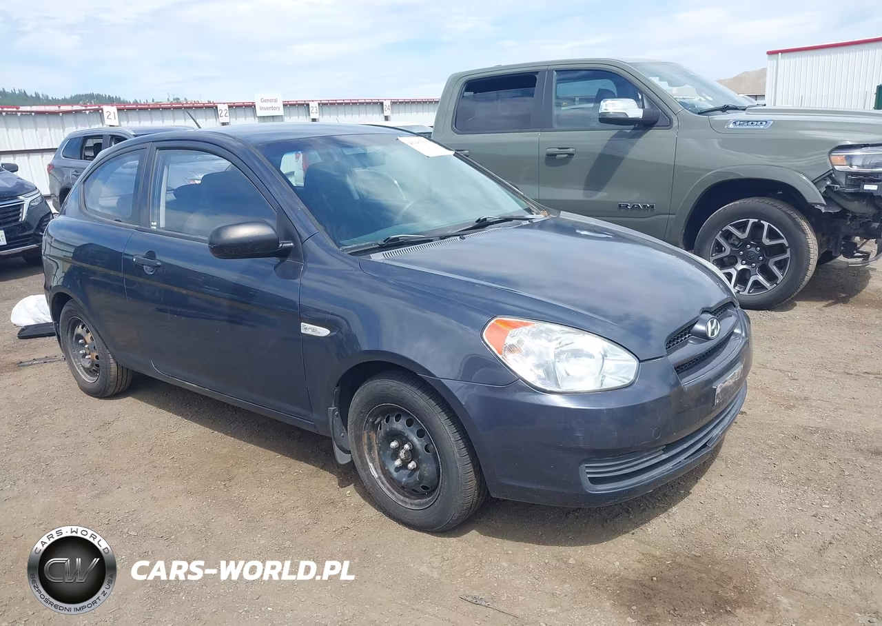 2010 Hyundai Accent Blue