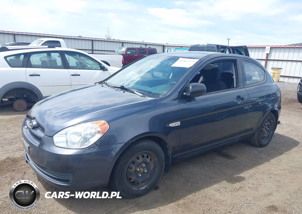 2010 Hyundai Accent Blue VIN:KMHCM3AC5AU166970 - 2