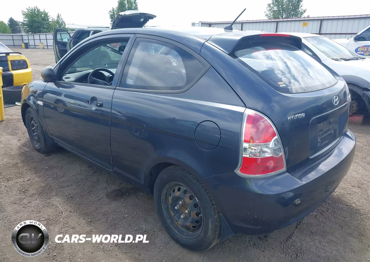 2010 Hyundai Accent Blue VIN:KMHCM3AC5AU166970 - 3