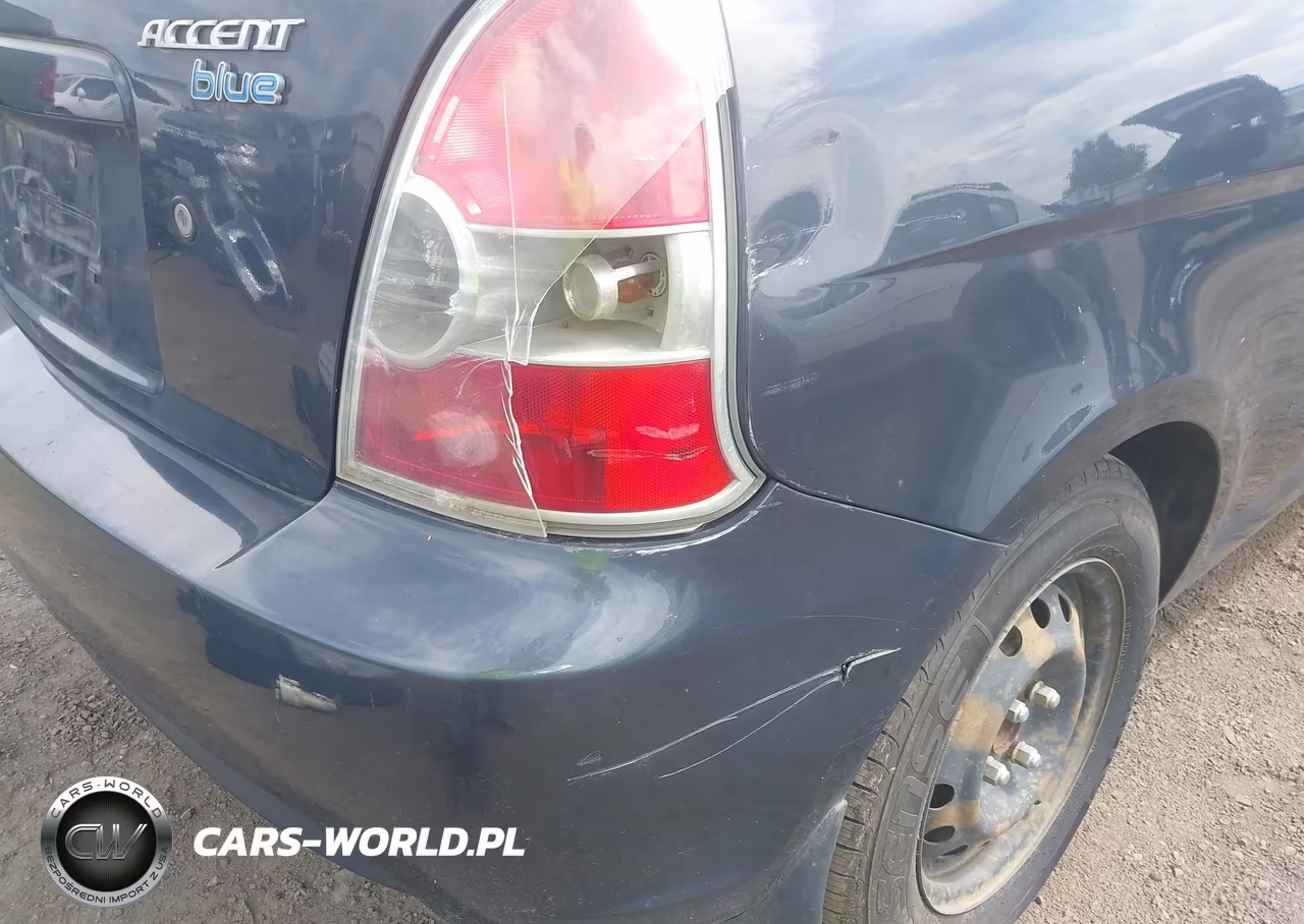 2010 Hyundai Accent Blue VIN:KMHCM3AC5AU166970 - 6