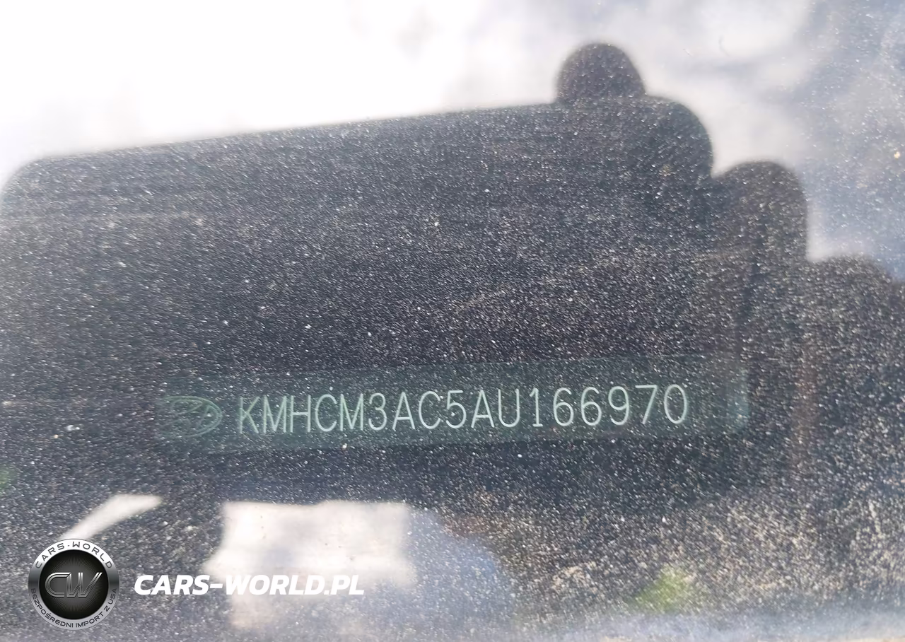 2010 Hyundai Accent Blue VIN:KMHCM3AC5AU166970 - 9