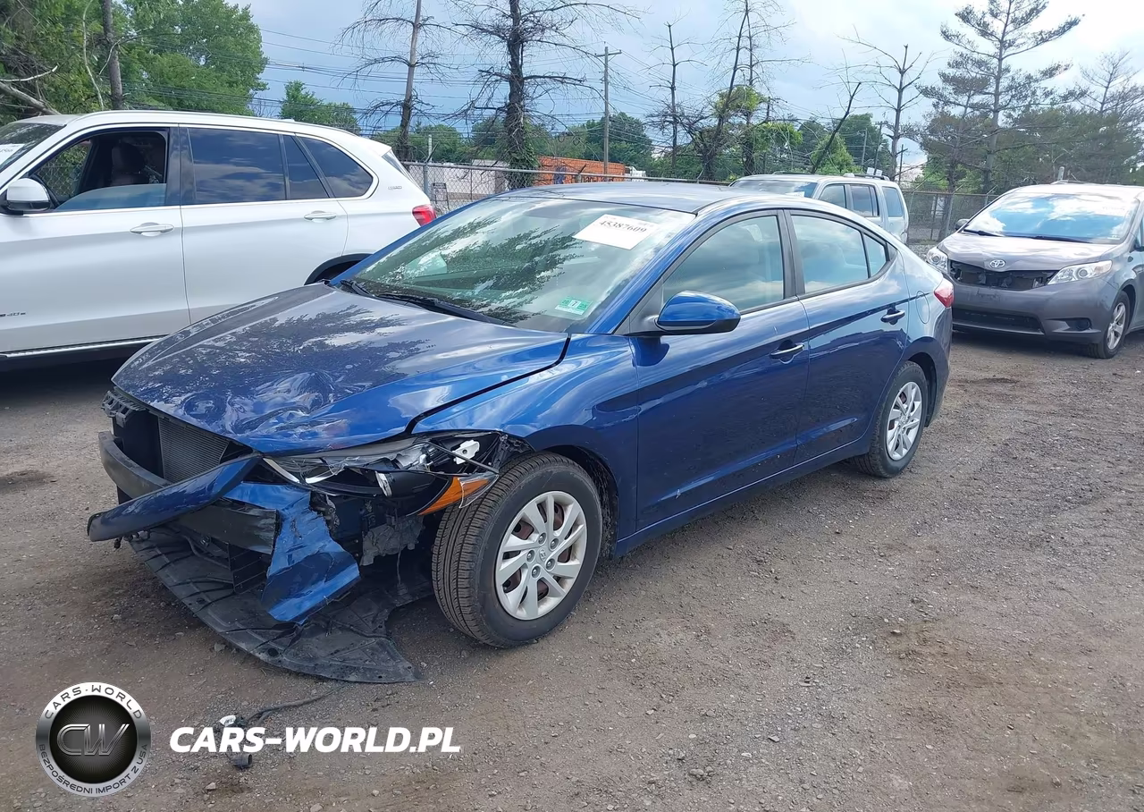 2018 Hyundai Elantra Se VIN:5NPD74LFXJH381459 - 2