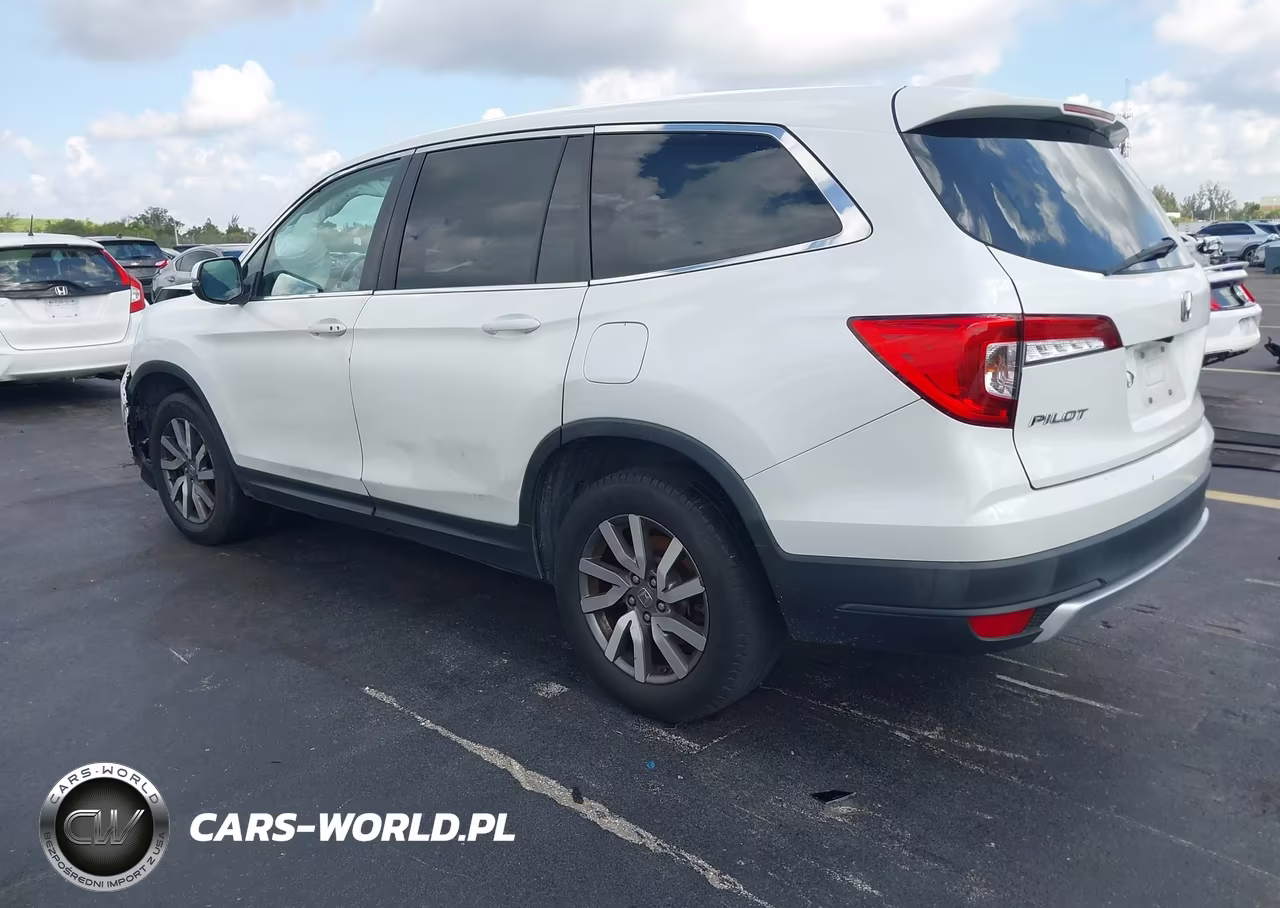 2021 Honda Pilot Awd Ex-L VIN:5FNYF6H56MB037274 - 3