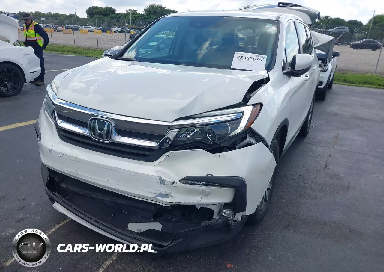 2021 Honda Pilot Awd Ex-L VIN:5FNYF6H56MB037274 - 6