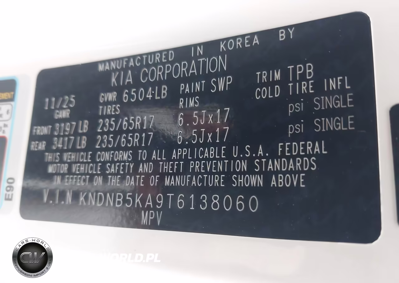 2026 Kia Carnival Mpv Hybrid Lxs VIN:KNDNB5KA9T6138060 - 9