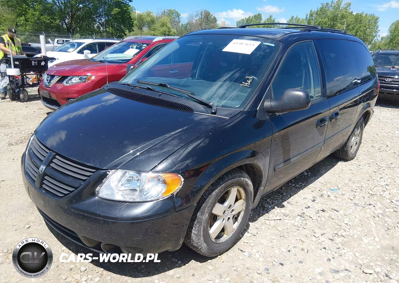 2007 Dodge Grand Caravan Sxt VIN:2D8GP44L47R295014 - 2