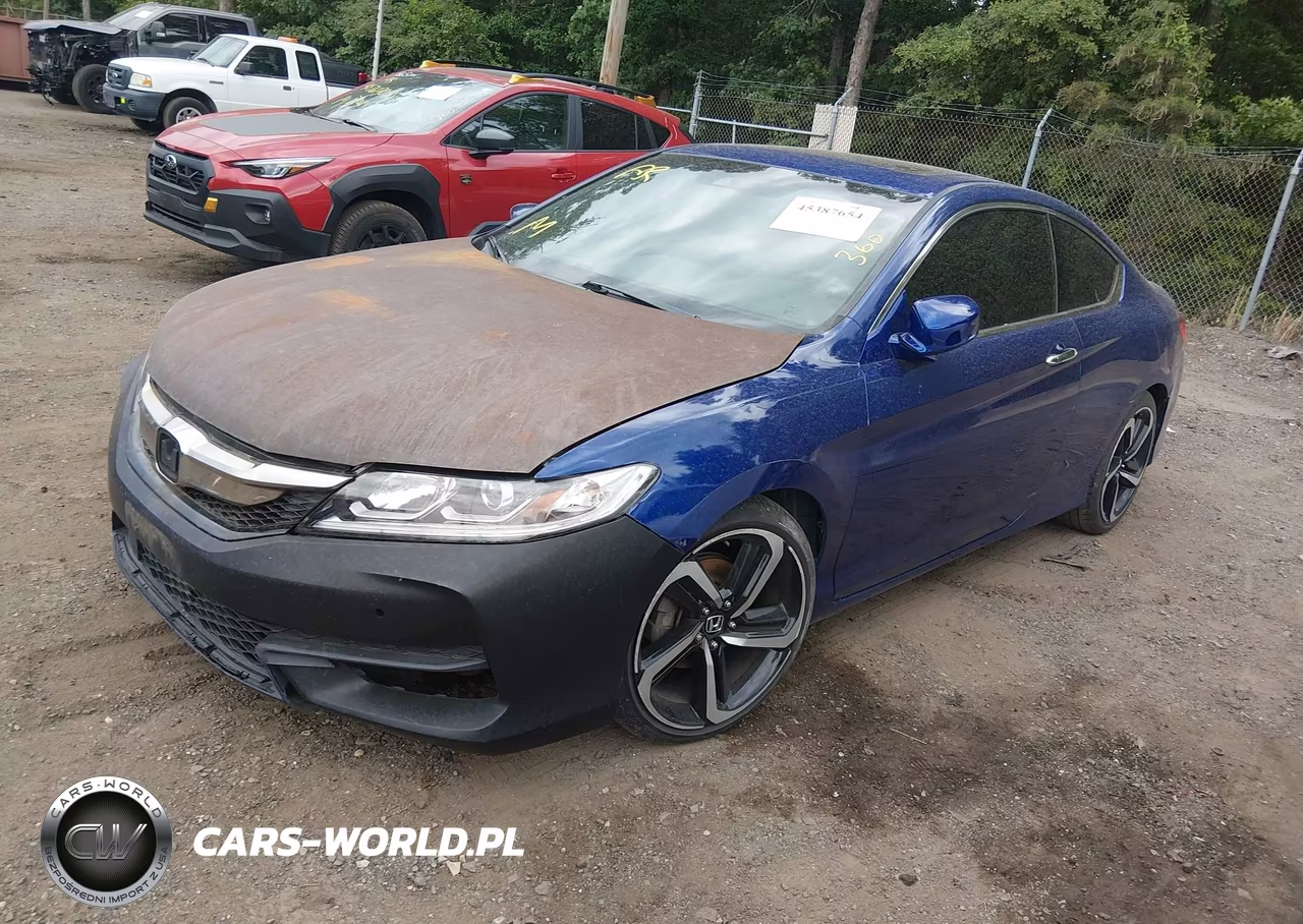 2016 Honda Accord Ex-L VIN:1HGCT1B60GA003417 - 2
