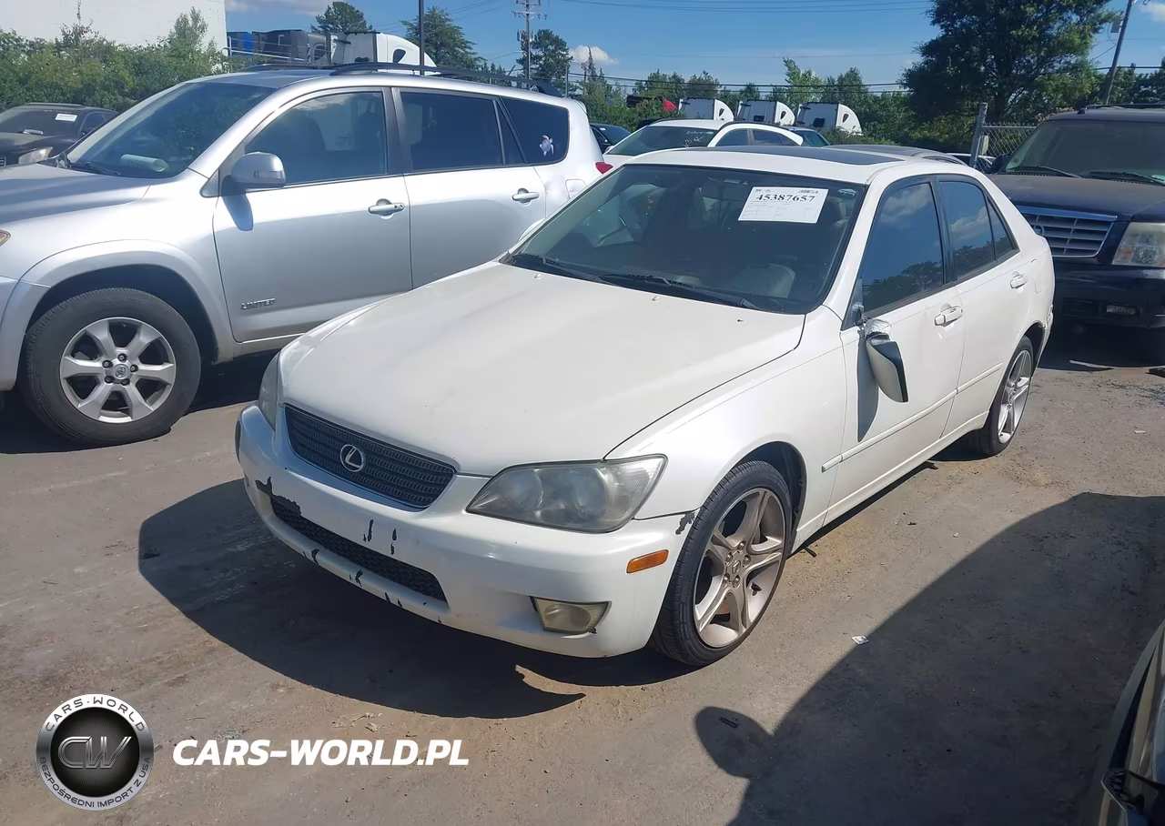 2001 Lexus Is 300 VIN:JTHBD182210004298 - 2
