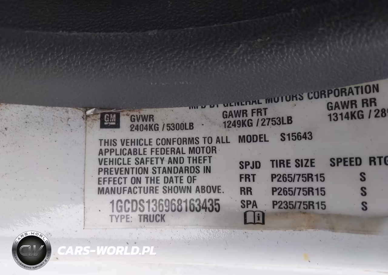 2006 Chevrolet Colorado Lt VIN:1GCDS136968163435 - 9