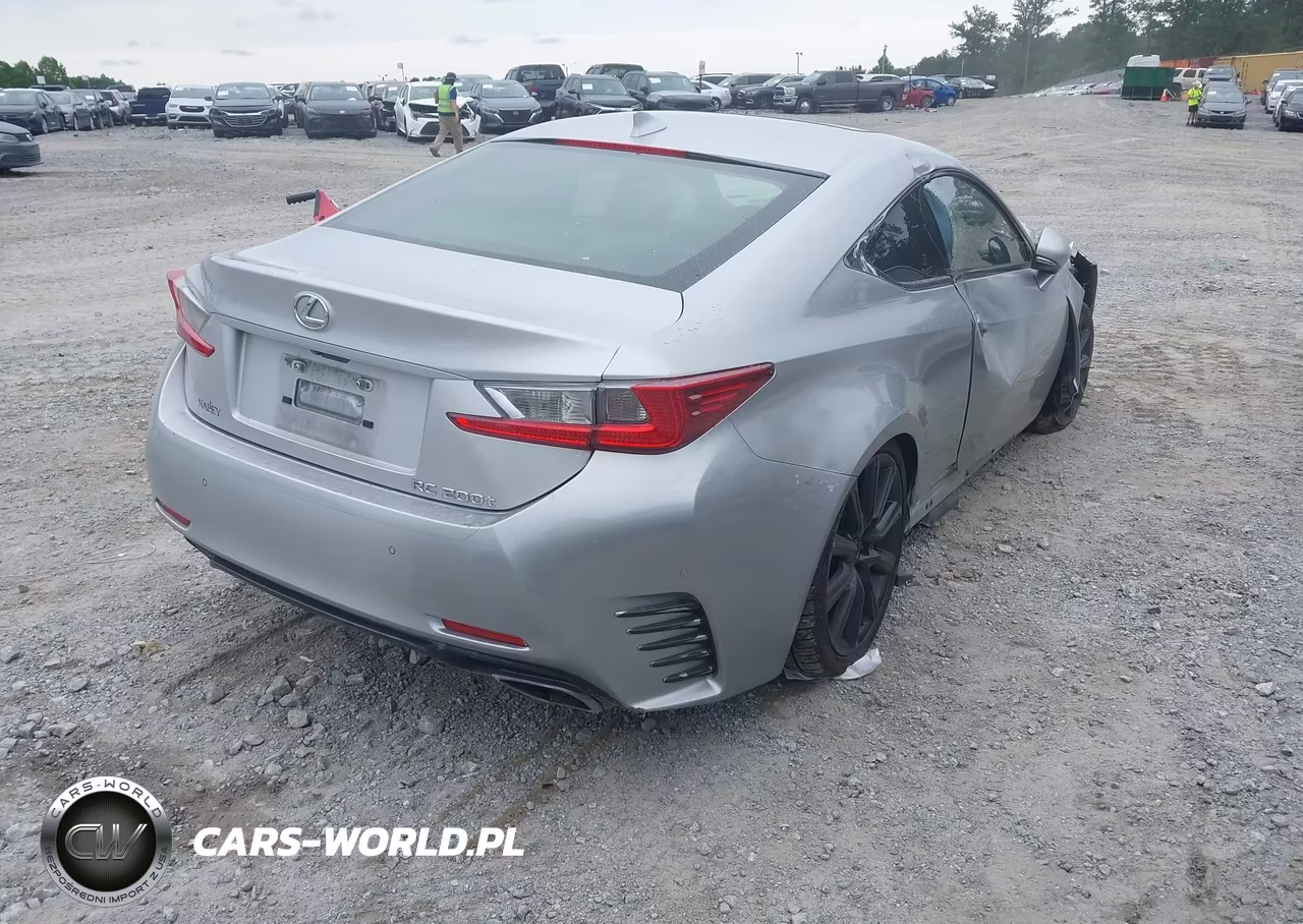 2016 Lexus Rc 200T VIN:JTHHA5BC9G5001423 - 4