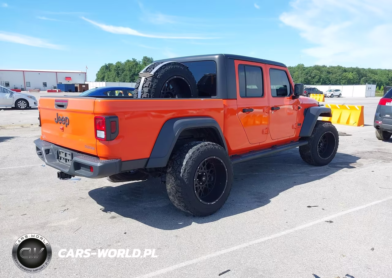 2020 Jeep Gladiator Sport S 4X4 VIN:1C6HJTAG8LL150896 - 4
