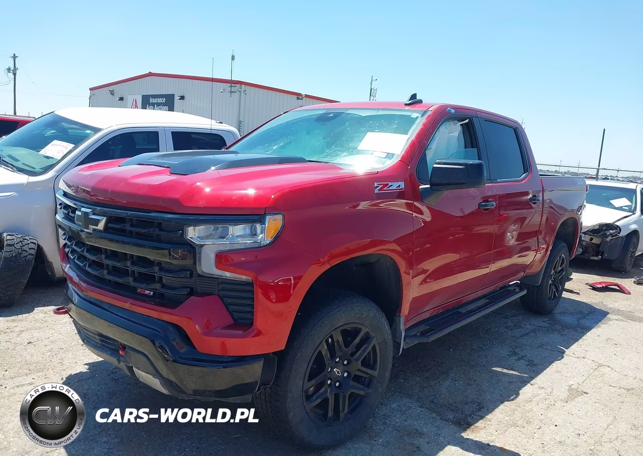 2025 Chevrolet Silverado 1500 4Wd Short Bed Lt Trail Boss VIN:3GCUKFED0SG143961 - 2