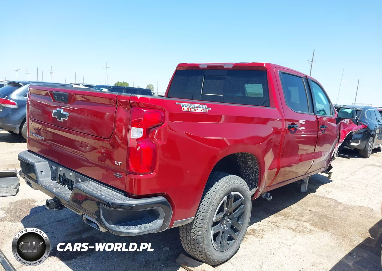2025 Chevrolet Silverado 1500 4Wd Short Bed Lt Trail Boss VIN:3GCUKFED0SG143961 - 4