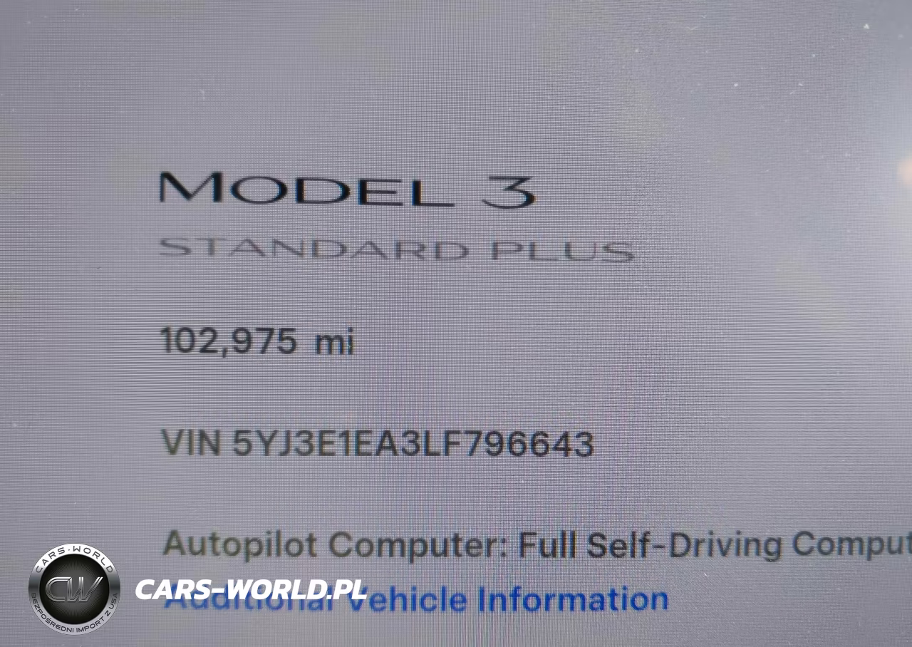 2020 Tesla Model 3 Standard Range Plus Rear-Wheel Drive-Standard Range Rear-Wheel Drive VIN:5YJ3E1EA3LF796643 - 16