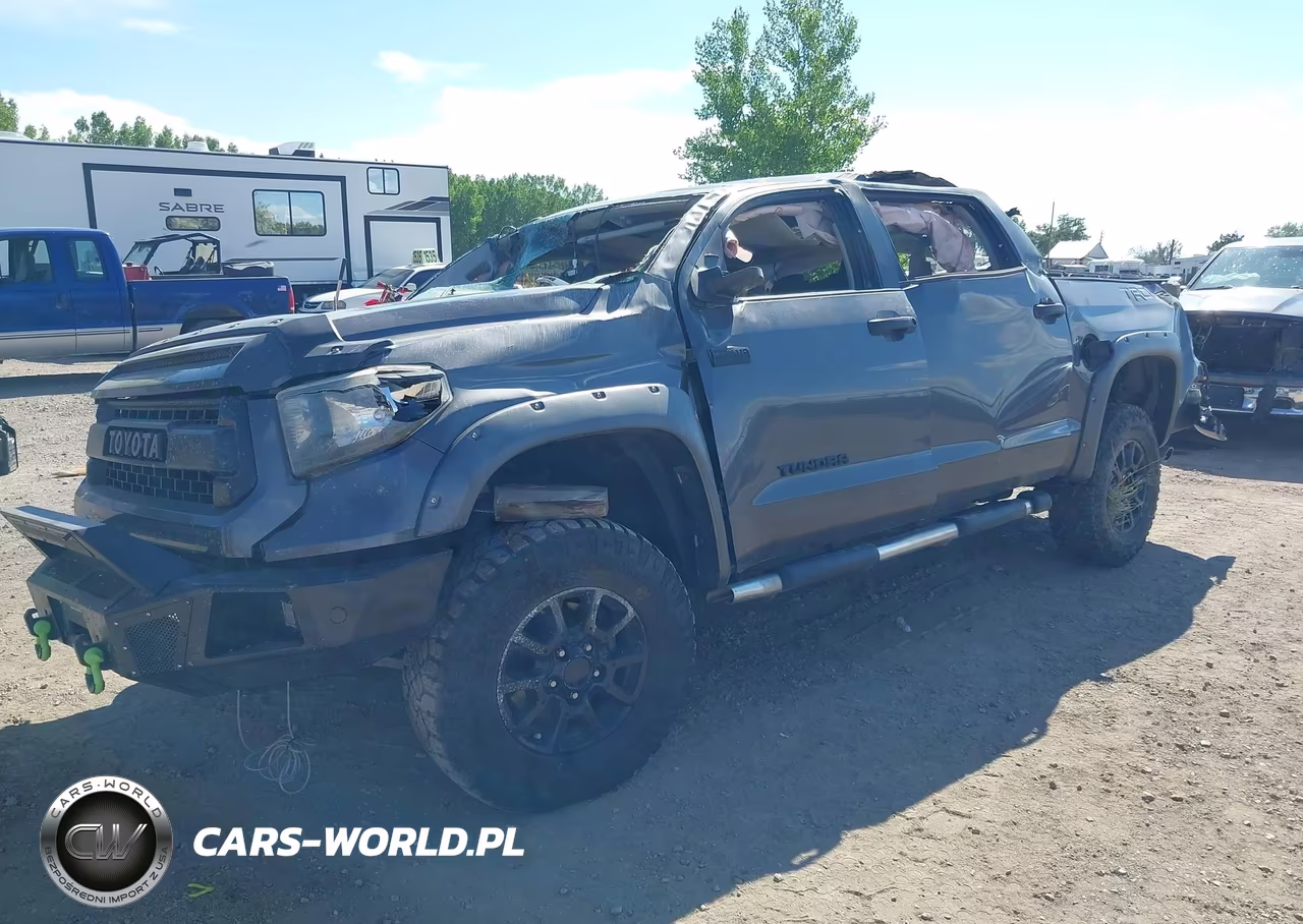 2016 Toyota Tundra Trd Pro 5.7L V8 VIN:5TFDW5F11GX541296 - 2