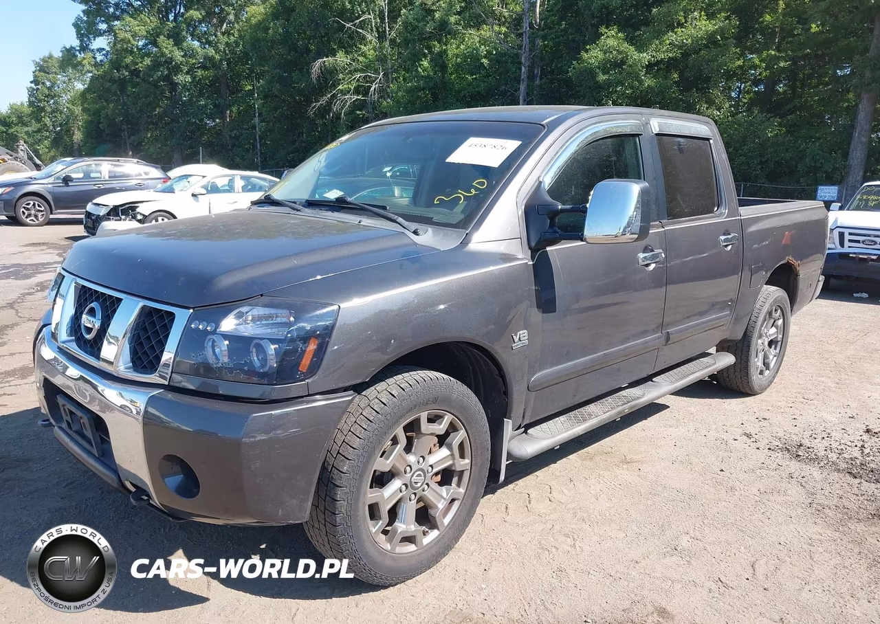 2004 Nissan Titan Le VIN:1N6AA07B04N506801 - 2
