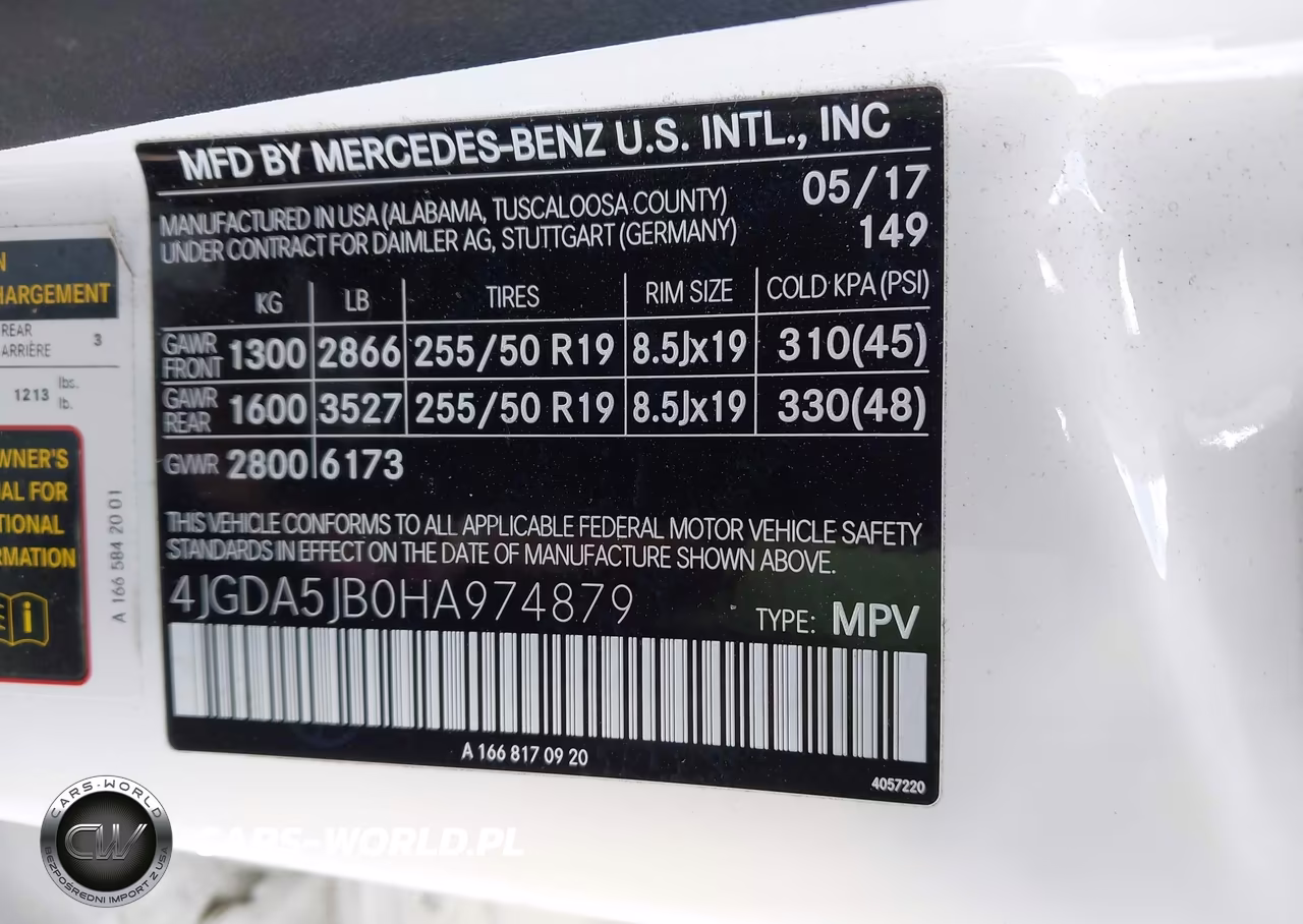 2017 Mercedes-Benz Gle 350 VIN:4JGDA5JB0HA974879 - 9