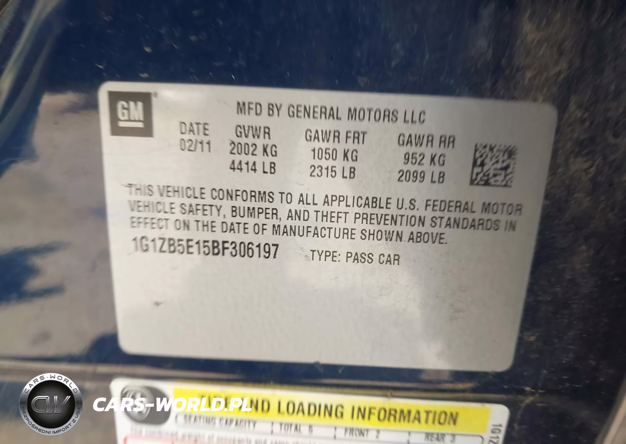 2011 Chevrolet Malibu Ls VIN:1G1ZB5E15BF306197 - 9