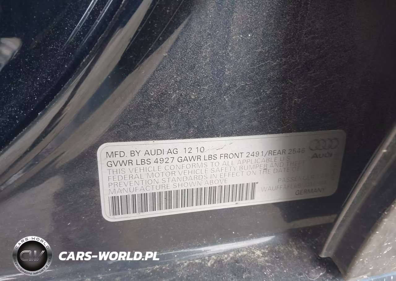 2011 Audi A4 2.0T Premium VIN:WAUFFAFL6BN035998 - 9