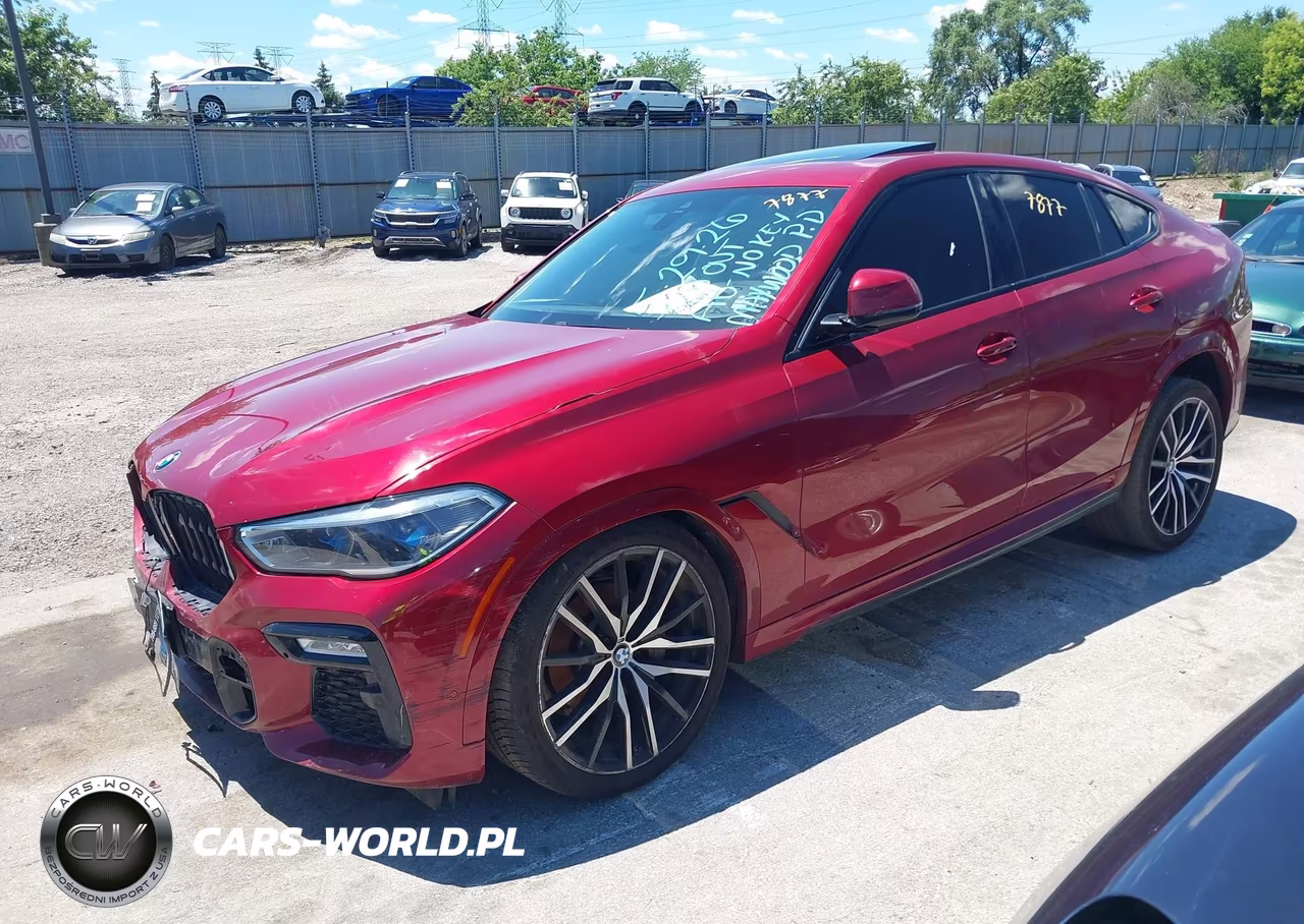 2021 BMW X6 xDrive40I VIN:5UXCY6C06M9E36343 - 2
