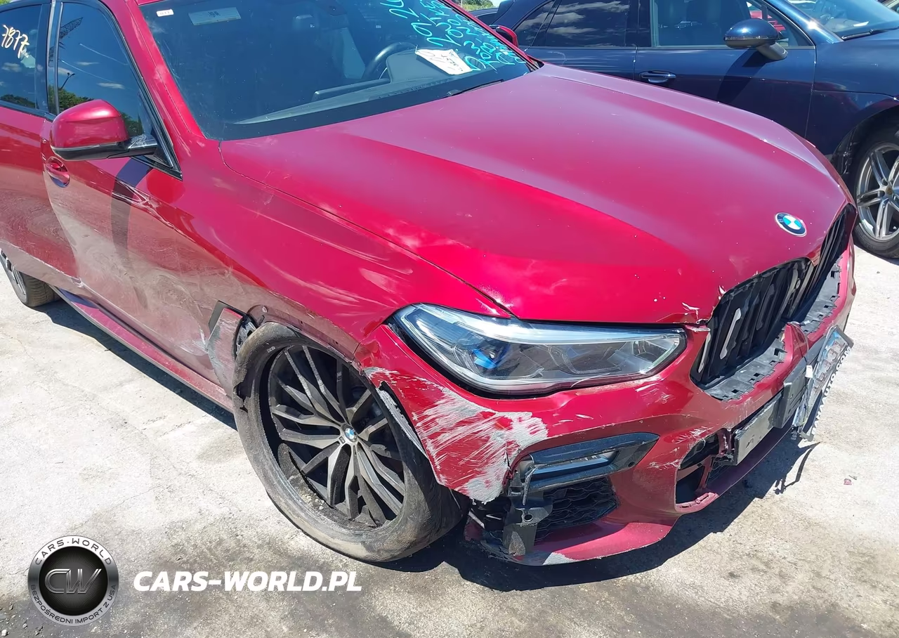 2021 BMW X6 xDrive40I VIN:5UXCY6C06M9E36343 - 6
