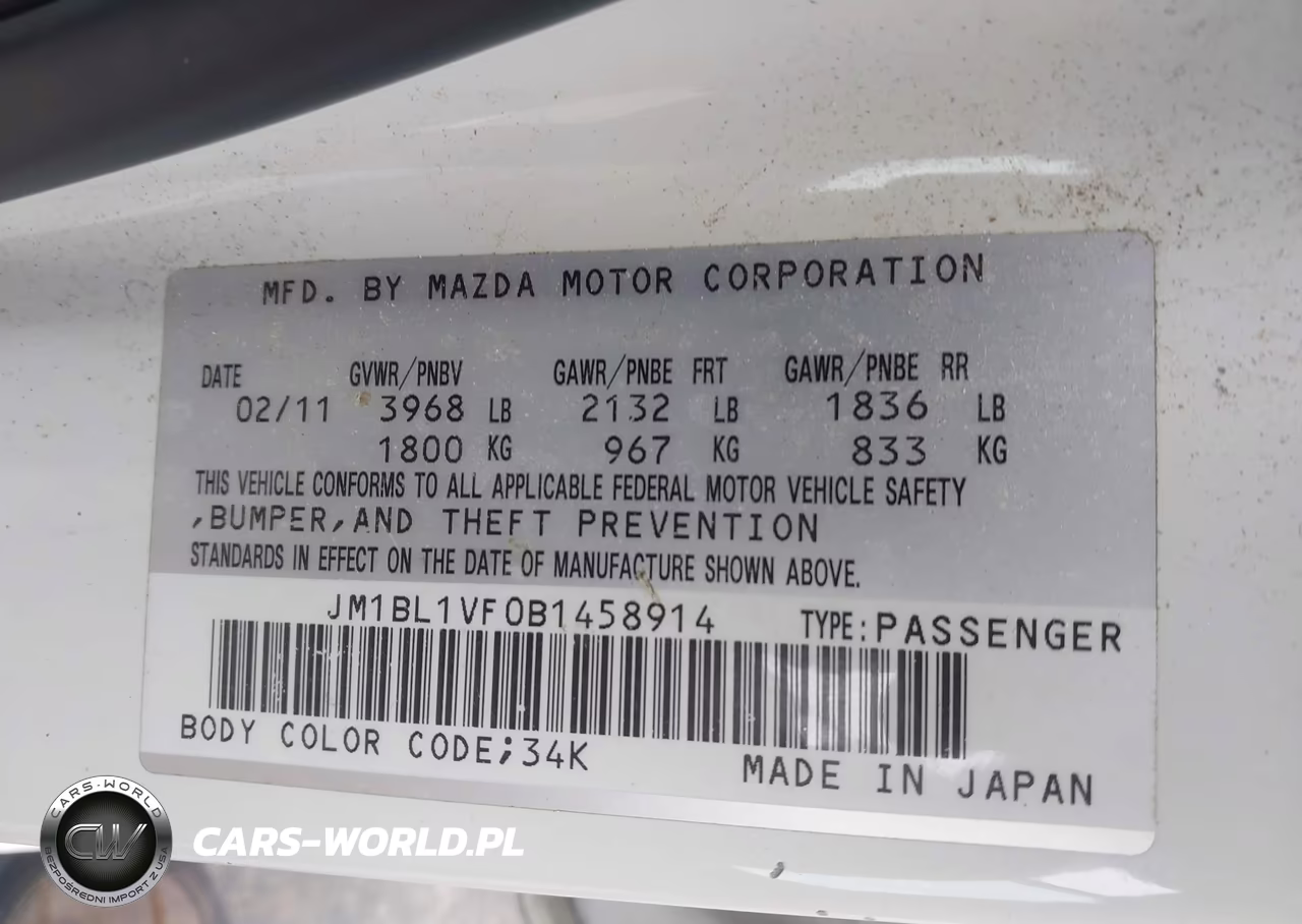 2011 Mazda Mazda3 I Touring VIN:JM1BL1VF0B1458914 - 9
