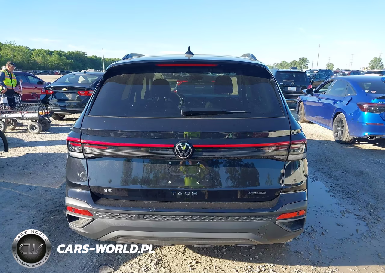2025 Volkswagen Taos 1.5T Se Black VIN:3VV2C7B27SM083838 - 17