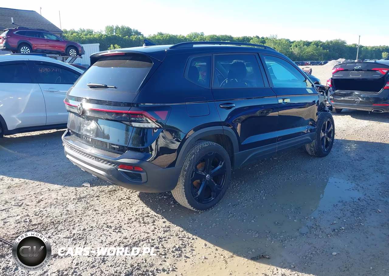 2025 Volkswagen Taos 1.5T Se Black VIN:3VV2C7B27SM083838 - 4