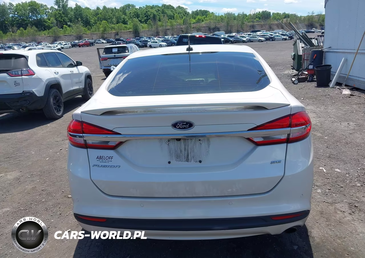 2017 Ford Fusion Se VIN:3FA6P0H71HR107194 - 16