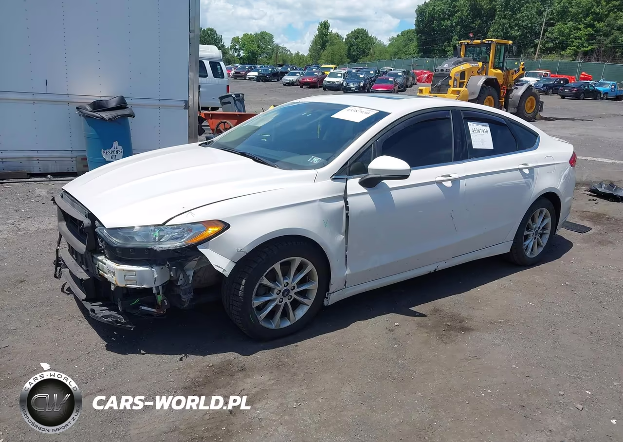2017 Ford Fusion Se VIN:3FA6P0H71HR107194 - 2