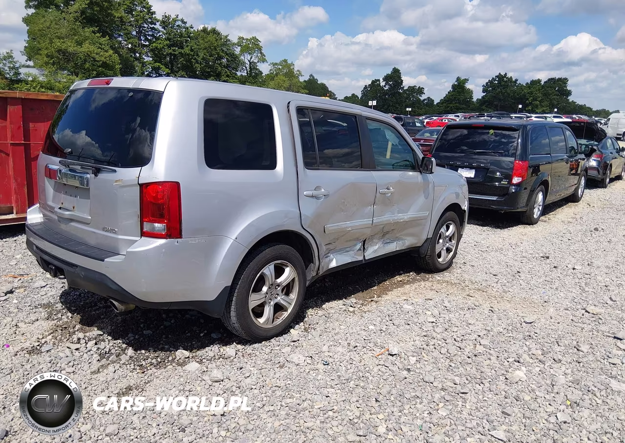 2014 Honda Pilot Ex VIN:5FNYF4H48EB042974 - 4