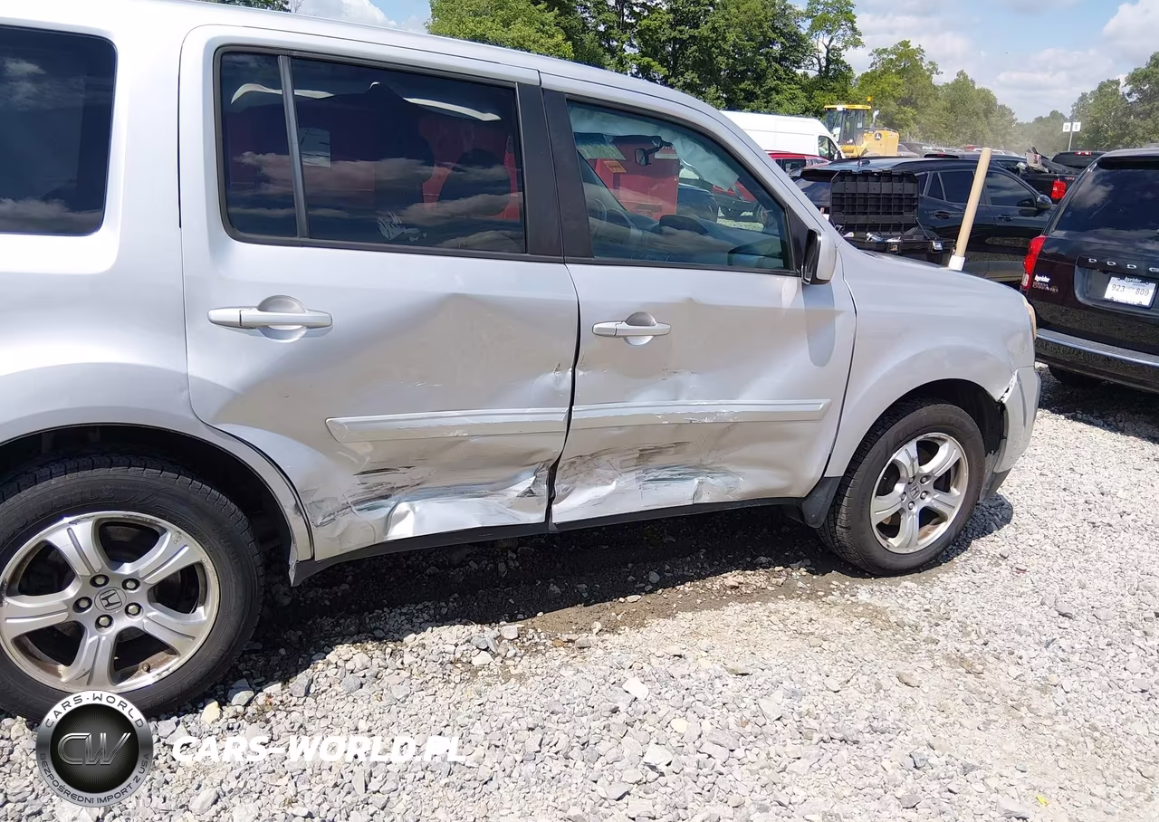 2014 Honda Pilot Ex VIN:5FNYF4H48EB042974 - 6