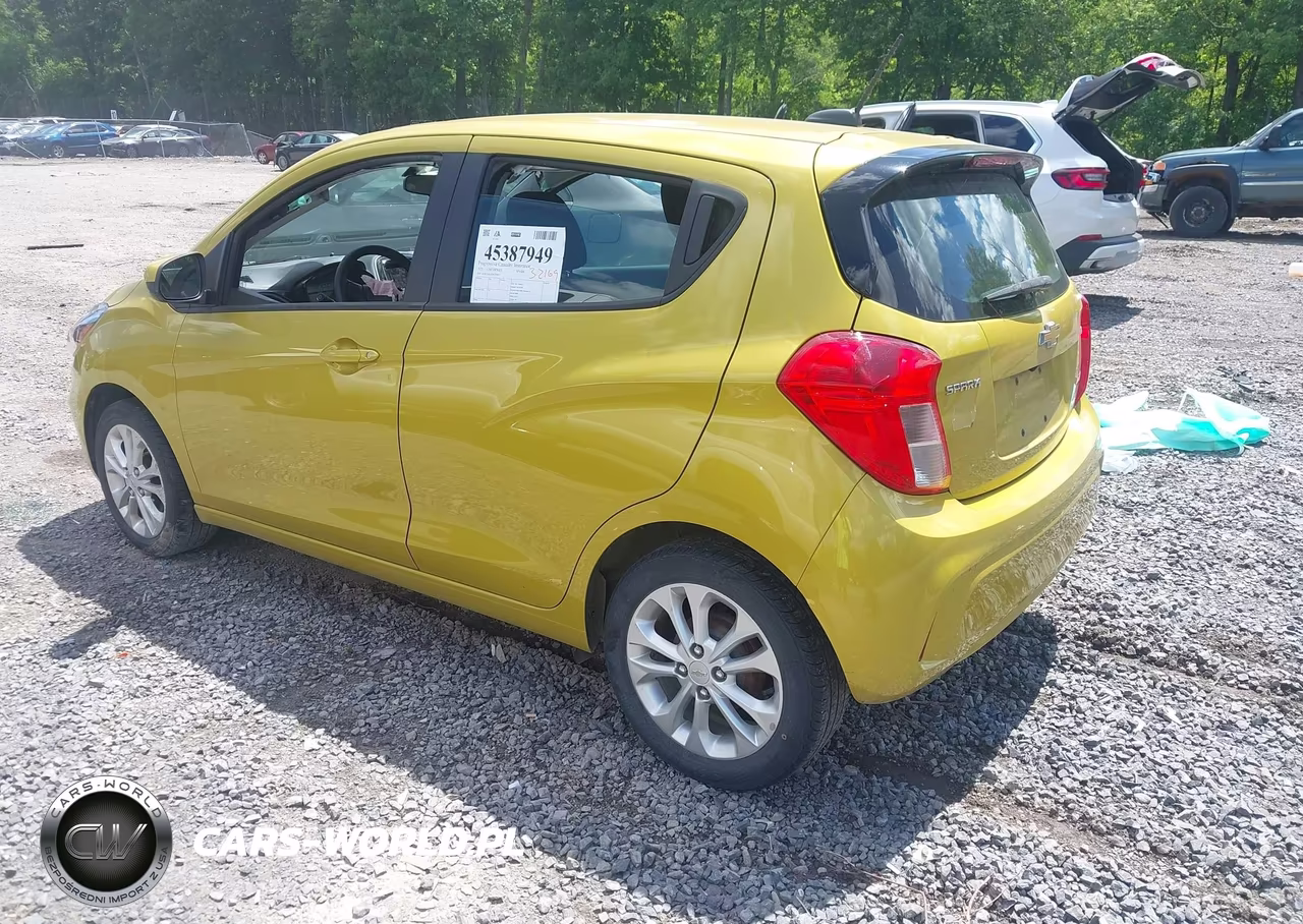 2022 Chevrolet Spark Fwd 1Lt Manual VIN:KL8CC6SA2NC016955 - 3