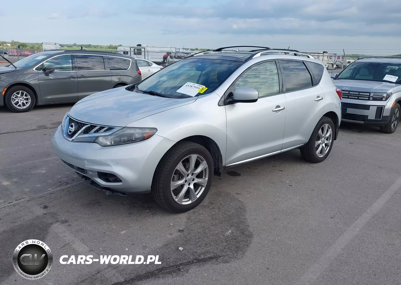 2013 Nissan Murano Le VIN:JN8AZ1MW7DW320373 - 2