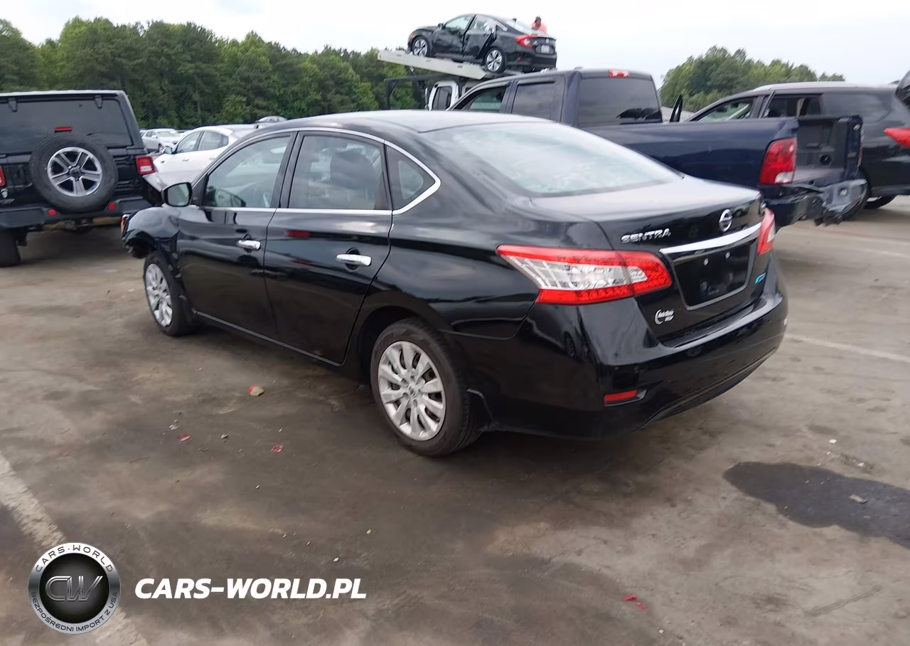 2014 Nissan Sentra Sv VIN:3N1AB7AP9EY321358 - 3