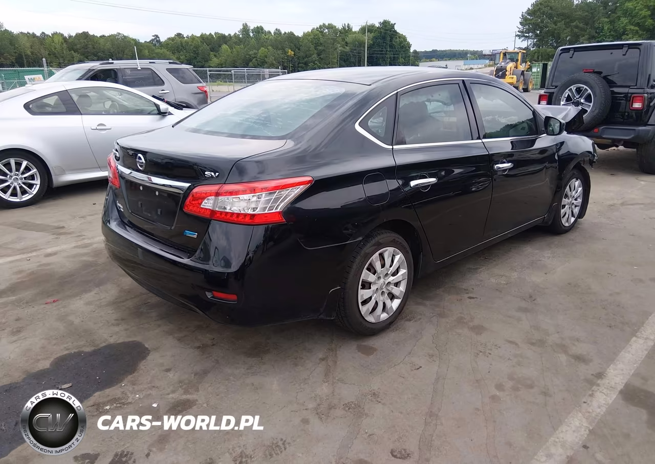 2014 Nissan Sentra Sv VIN:3N1AB7AP9EY321358 - 4