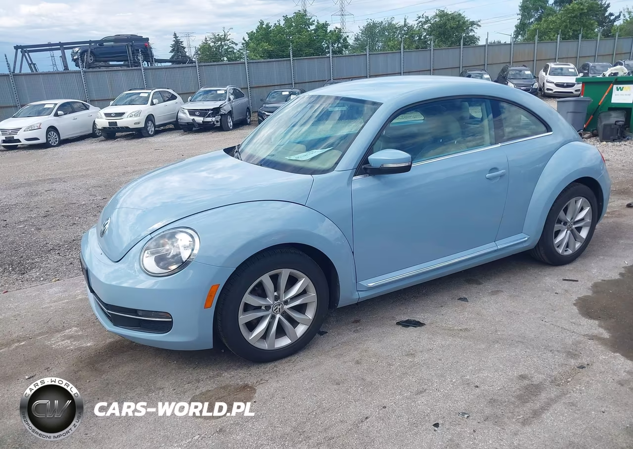 2014 Volkswagen Beetle 2.0L Tdi VIN:3VWJL7ATXEM645317 - 2