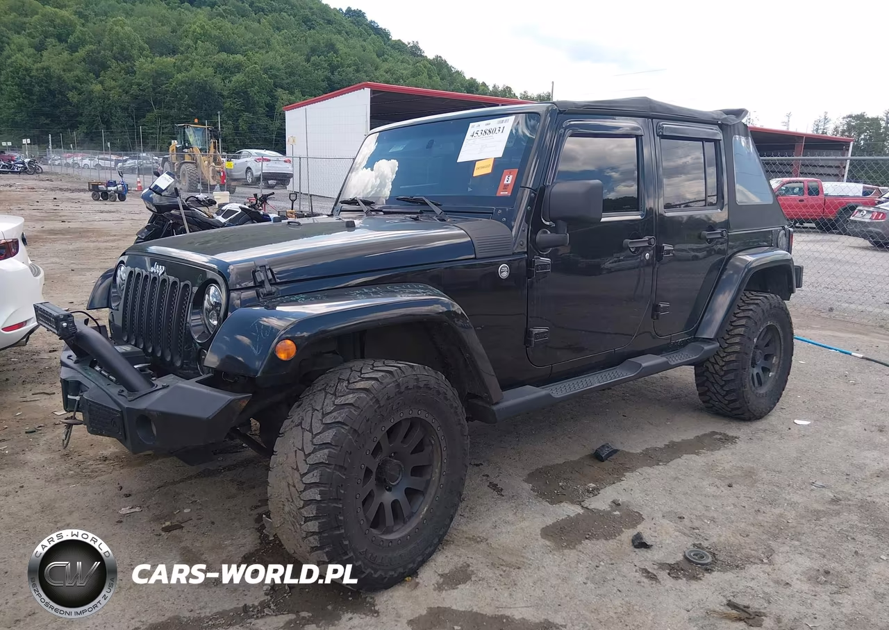 2009 Jeep Wrangler Unlimited Sahara VIN:1J4GA59129L709085 - 2