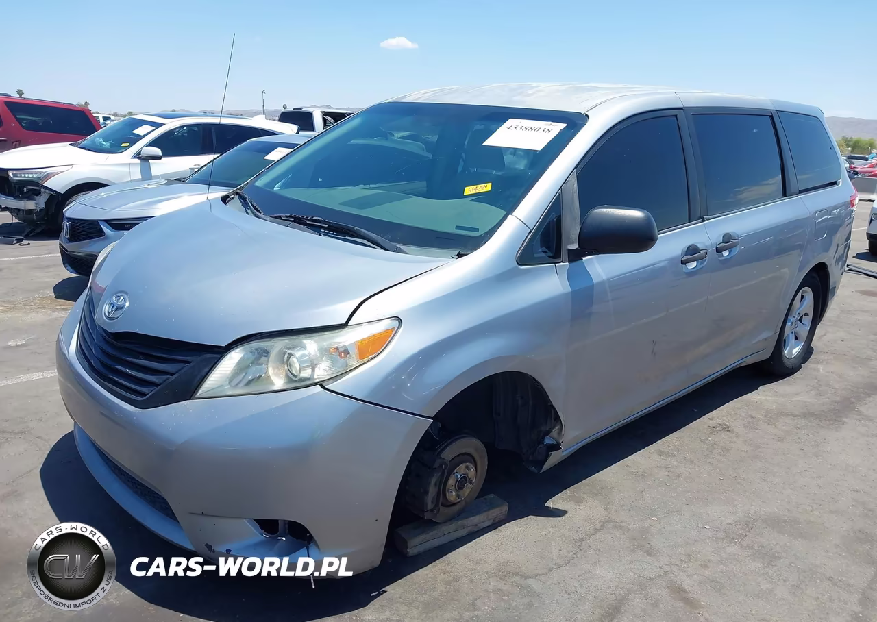 2012 Toyota Sienna Base V6 7 Passenger VIN:5TDZK3DC1CS181540 - 2