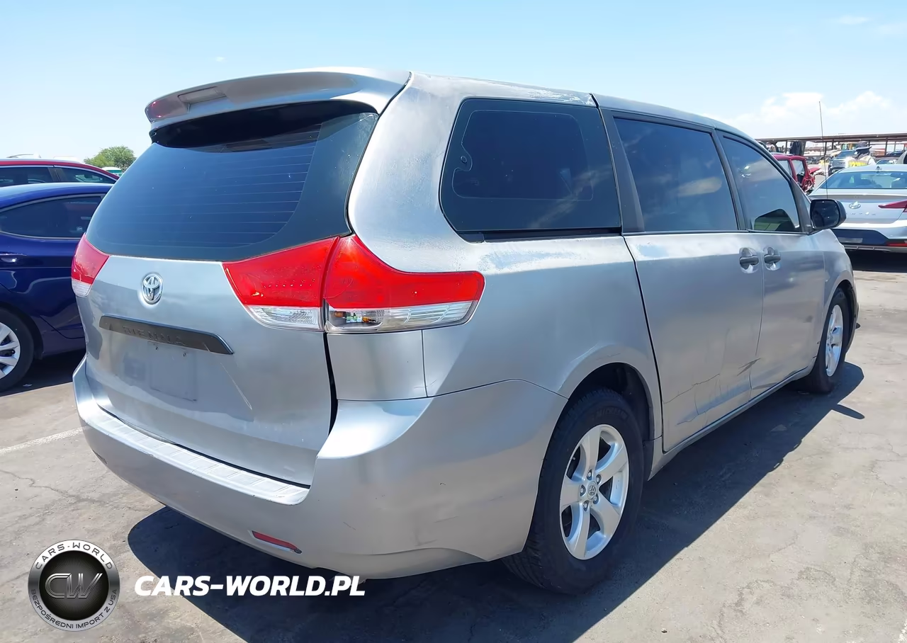 2012 Toyota Sienna Base V6 7 Passenger VIN:5TDZK3DC1CS181540 - 4