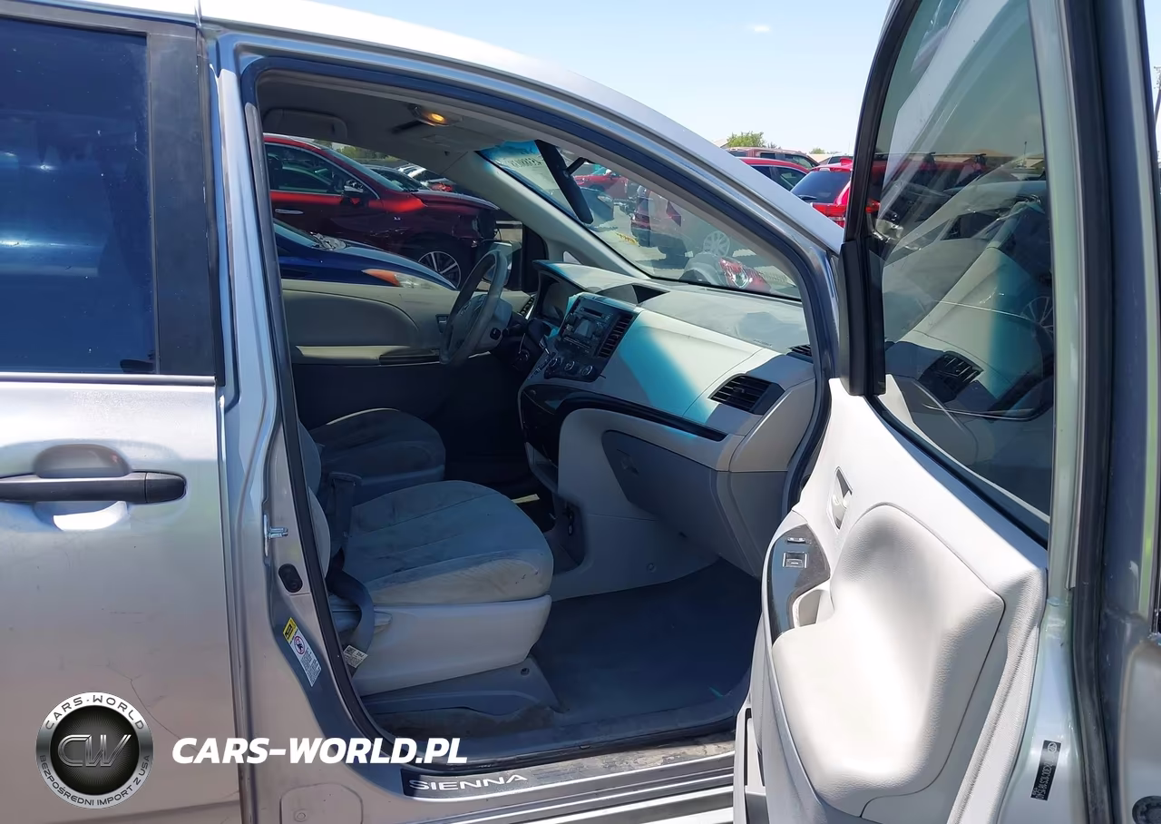 2012 Toyota Sienna Base V6 7 Passenger VIN:5TDZK3DC1CS181540 - 5