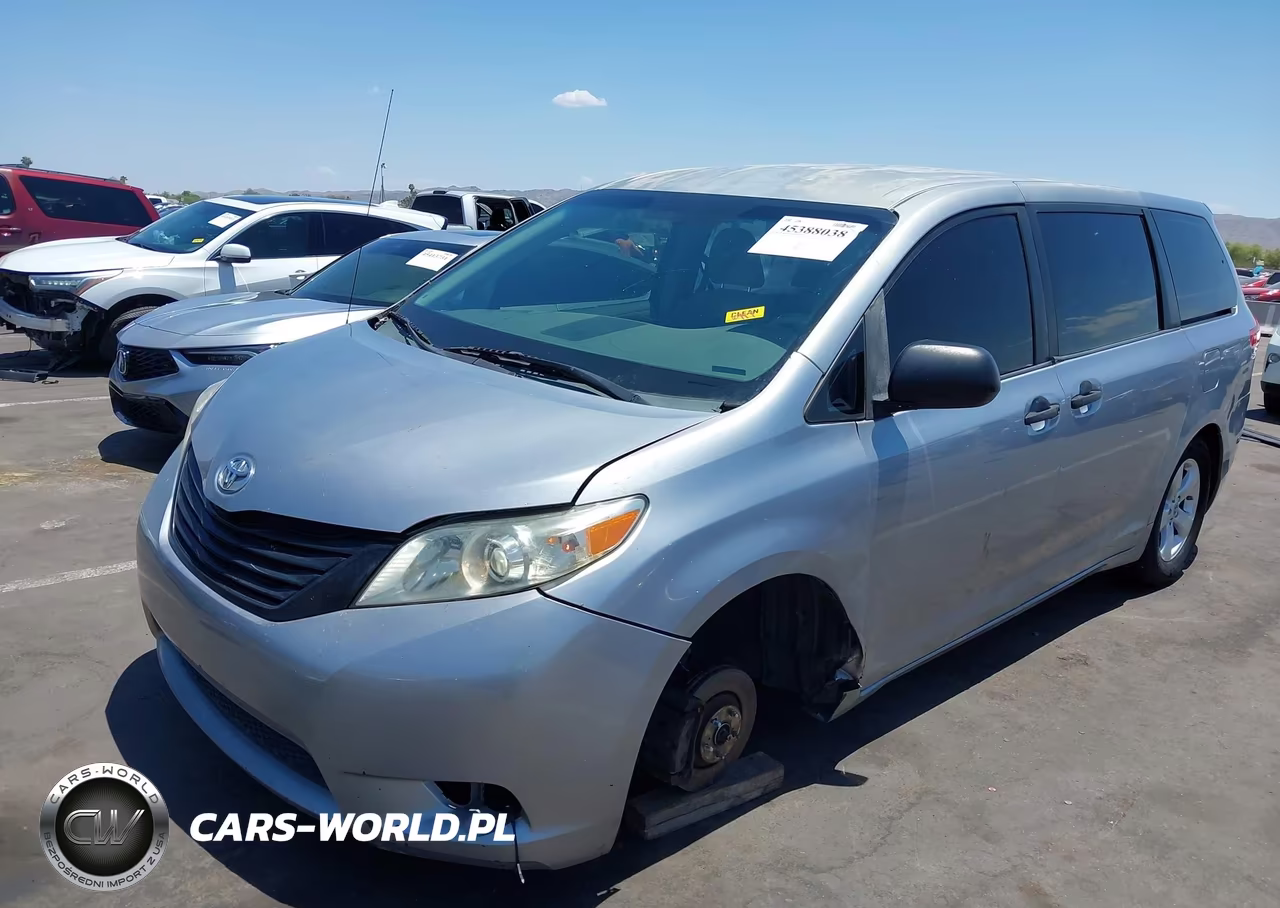 2012 Toyota Sienna Base V6 7 Passenger VIN:5TDZK3DC1CS181540 - 6