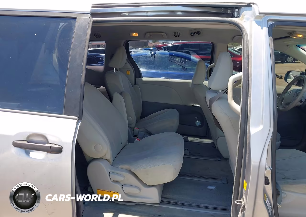 2012 Toyota Sienna Base V6 7 Passenger VIN:5TDZK3DC1CS181540 - 8
