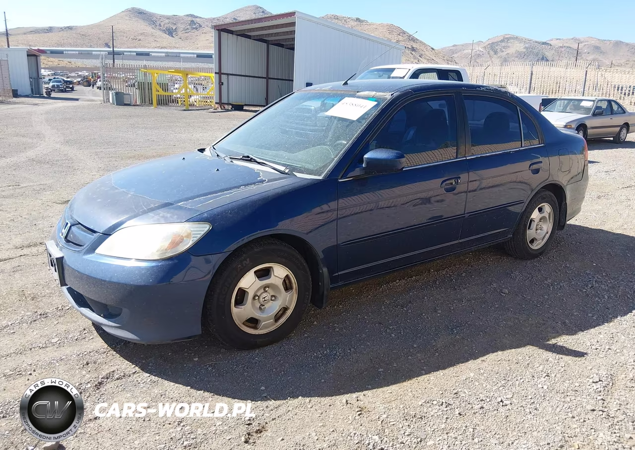 2005 Honda Civic Hybrid VIN:JHMES96605S000638 - 2