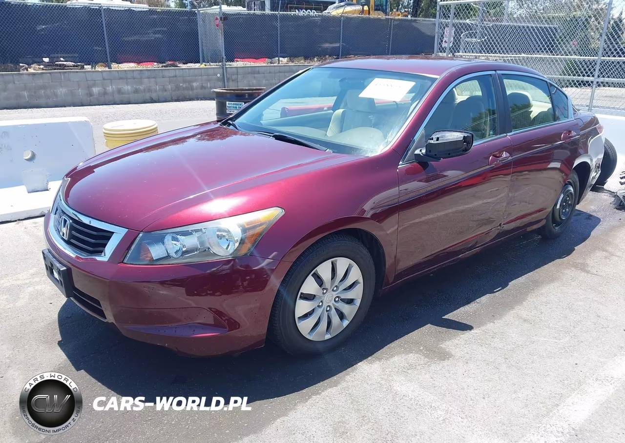 2010 Honda Accord 2.4 Lx VIN:1HGCP2F34AA062584 - 2